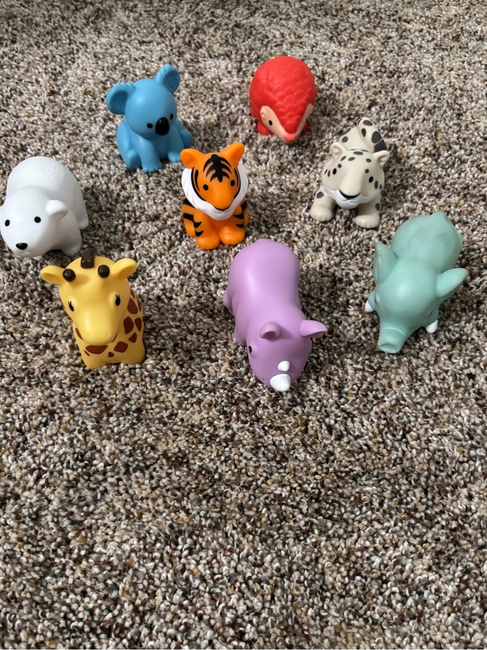 Munchkin Bath Squirters 8 Wild Animals